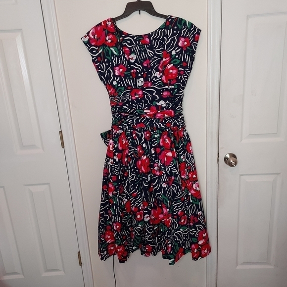 SPECIAL TIMES BY PATTY O'NEIL VINTAGE FLORAL DRESS - Picture 7 of 9